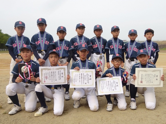 【B】南京都少年野球大会準優勝！！